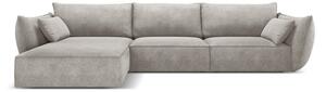 Világosszürke sarokkanapé (bal oldali) Vanda – Mazzini Sofas