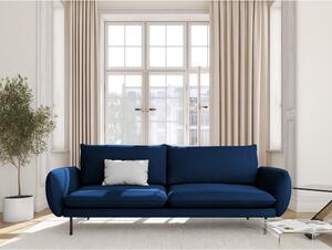 Kék bársony kanapé 200 cm Vienna – Cosmopolitan Design