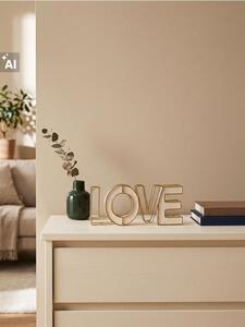 Sinsay - Álló dekoráció LOVE felirat formájában - arany