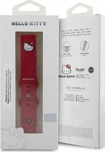 Hello Kitty Univerzális Óra szíj Szilikon 22mm - Piros