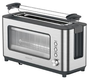 Sencor STS 4050SS 2 szeletes Kenyérpirító 1200W - Inox/Fekete