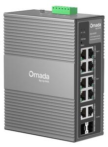 TP-Link Omada IES210GPP hálózati kapcsoló Vezérelt Gigabit Ethernet (10/100/1000) Ethernet-áramellátás (PoE) támogatása DIN rail Szürke
