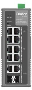 TP-Link Omada IES210GPP hálózati kapcsoló Vezérelt Gigabit Ethernet (10/100/1000) Ethernet-áramellátás (PoE) támogatása DIN rail Szürke