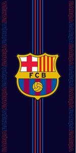 FC Barcelona Racing focitörölköző, 70 x 140 cm