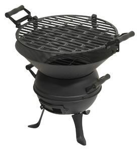 Cattara 13023 faszéngrill üst, 48 x 37 x 36 cm