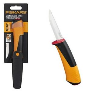 Fiskars 156019 kés, tokba épített élezővel (1023620)