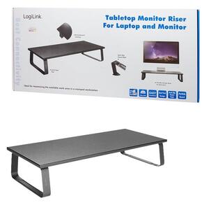 LogiLink monitor tartó pad 600mm max 20 kg