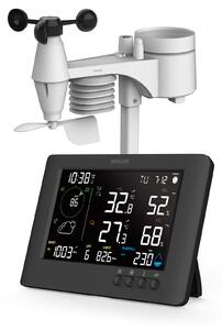 Sencor SWS 10500 WIFI Meteorológiai állomás - Fekete