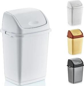 Billenős szemetes sötét szürke színben (50 L-es)
