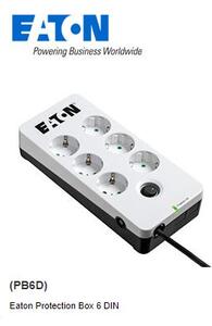 Eaton PB6D ProtectionBox 6, 6×DIN túlfesz-védő aljzat