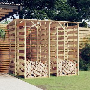VidaXL 4 db impregnált fenyőfa pergola tetővel 100 x 90 x 200 cm