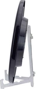 EUROTIME Analóg kvarc falióra, O 25 cm, fekete (22221)