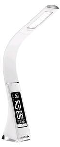 Avide LED asztali lámpa üzleti bőrhatású naptár fehér (ABLDL-BLC-6W-WH)