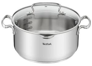 TEFAL G7194656 Duetto+ Lábas fedővel 24cm 5L Rozsdamentes acél