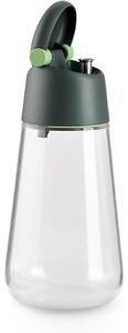 LÉKUÉ LK883248 Üveg olajadagoló 0.4L öntésszabályozó rendszer beépített fedél cseppmentes színtelen-szürke