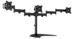 Multibrackets M Deskstand Basic Triple 15"-27" monitor tartó asztalra fekete