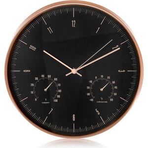 CE Arany 12'' 30cm Falióra Hőmérővel És Higrométerrel CE70 G