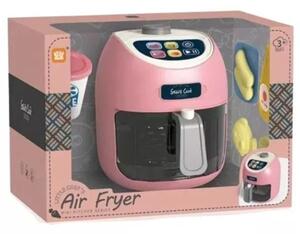 Manyuk Toys Forrólevegős sütő hang- és fényhatásokkal - Színváltó ételekkel - Rózsaszín