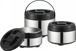 Termosz catering 3L, METLEX, inox, 22x14cm