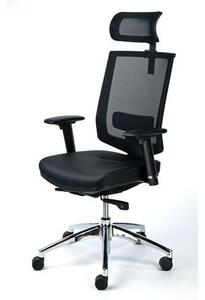MAYAH "Maxy" exkluzív fejtámaszos irodai szék (BBSZVV37 / CM4008N BLACK)