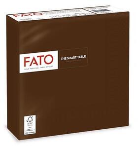 FATO Smart Table Szalvéta - Csokoládé barna (50 db)