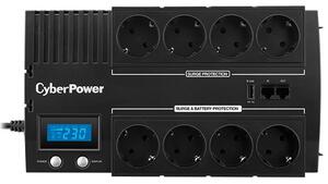 CyberPower 1000VA UPS 8 aljzat - Fekete (BR1000ELCD-FR)