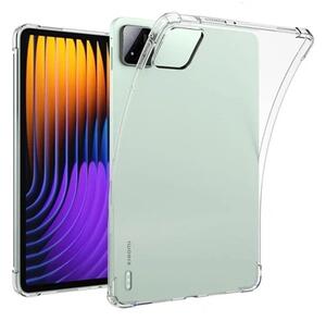 Szilikon telefonvédő (ütésállóság, légpárnás sarok) ÁTLÁTSZÓ Xiaomi Pad 7 Pro / Pad 7 "Gigapack csomagolás" (GP-168366)