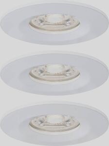 Paulmann EBL Nova mini Coin LED-es beépíthető lámpa 3 részes készlet 4 W Fehér (94299)