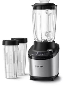 Philips 7000 series HR3760/10 turmixgép 2 L Asztali mixer 1500 W Fekete, Rozsdamentes acél