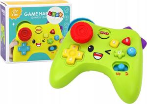 Lean Toys Interaktív Pad, Oktatási Konzol, Fények, Hangok, Zöld