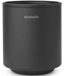 Brabantia MindSet fogkefe tartó kiemelhető cseppgyűjtő tartállyal, acél, határtalan szürke ásványi textúra - 303241