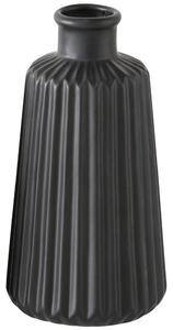 Dekoracyjny wazon ceramiczny w prążki ESKO