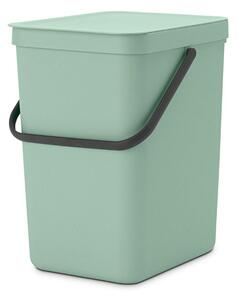 Brabantia Sort & Go 25 literes Szelektív hulladékgyűjtő szemetes - Világos zöld