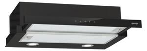 Gorenje TH64E4BG beépíthető kihúzható Páraelszívó 60cm - Fekete