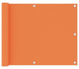 VidaXL narancssárga oxford-szövet erkélyparaván 75 x 500 cm