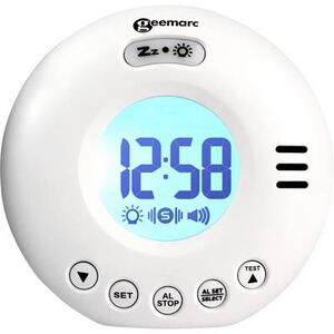 Geemarc (JWNS-VOYAGERV2_WH_I) Elektronikus Ébresztőóra Fehér