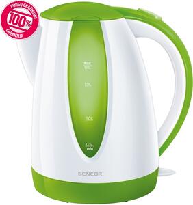 SENCOR SWK 1811GR Vízforraló, 1,8L, 2000W, Fehér/Zöld