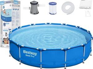 Bestway 5612E kerti medence Fémvázas medence Kerek 8680 L Kék