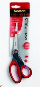 3M Scotch 21cm Precíziós Olló - Piros/Fekete