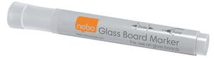 Nobo 3mm Üvegtábla marker - Fehér (4 db / csomag)
