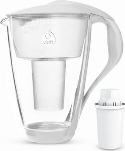 Dafi Crystal LED 2l üveg víztisztító kancsó fehér + Classic szűrő