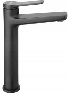 Ferro BSC2LBL Stratos Black Magasított Mosdócsaptelep