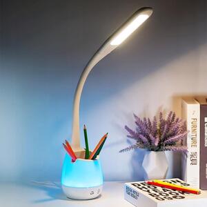 K711U LAMPKA BIURKOWA SZKOLNA LED RGB ORGANIZER