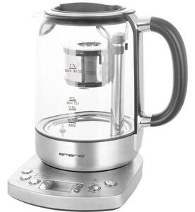 EMERIO WK-122248 Vízforraló 1,7L Zsinór nélküli, Digitális kijelzővel