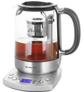 EMERIO WK-122248 Vízforraló 1,7L Zsinór nélküli, Digitális kijelzővel