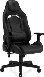 SENSE7 Vanguard Gamer Szék Fekete Műbőr Ergonomikus