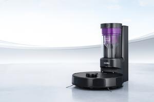 EUREKA E10S DE ROBOTPORSZÍVÓ FELMOSÓVAL, FEKETE