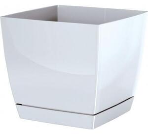 Virágcserép 100x100x92 Mm Fehér COUBI Prosperplast DUKP100-S449