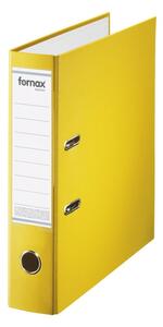 Fornax Master Iratrendező A4, 8cm, sárga (SA-403304)