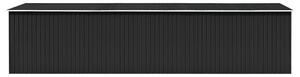VidaXL antracitszürke horganyzott acél kerti fészer 257 x 779 x 181 cm